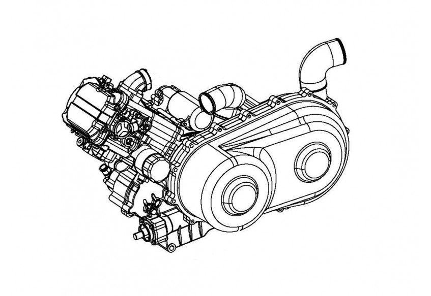 STELS ATV 500 GT1 (двигатель)
